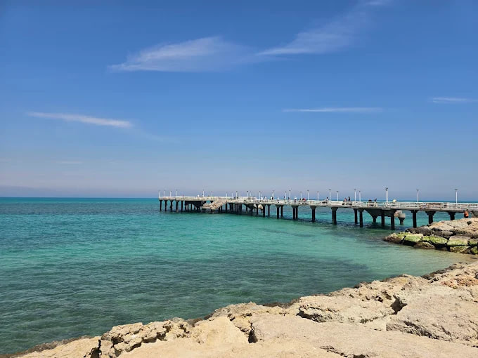 اسکله تفریحی پارک میرمهنا کیش